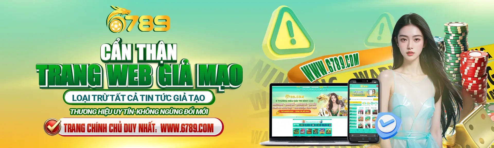 Banner chuyên mục nổ hũ và casino live 6789